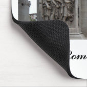 ローマ遺跡イタリアのローマの入り口 マウスパッド (コーナー)