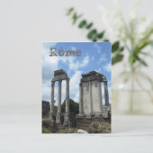 ローマ遺跡古代カラムローマイタリア記念碑 ポストカード (スタンド正面)