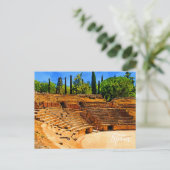 ローマ遺跡,スペインのはがき ポストカード (スタンド正面)