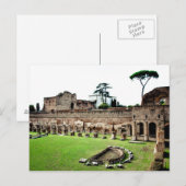 ローマ遺跡 ポストカード (正面/裏面)