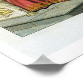 ローマ領事館、「アンティカローマ」より1825年（色） ポスター (角)