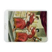 ローマ領事館、「アンティカローマ」より1825年(色) マグネット (横)