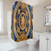 ローマ顔 シャワーカーテン (インサイチュ)