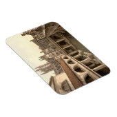 ローマ風呂とアビー， IV，バス，イギリス マグネット (右側)