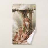 ローマ風呂ネオデザイクラシカルナー バスタオルセット (ハンドタオル)