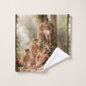 ローマ風呂ネオデザイクラシカルナー バスタオルセット (ウォッシュタオル)