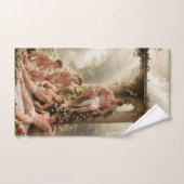 ローマ風呂ネオデザイクラシカルナー バスタオルセット (ハンドタオル)