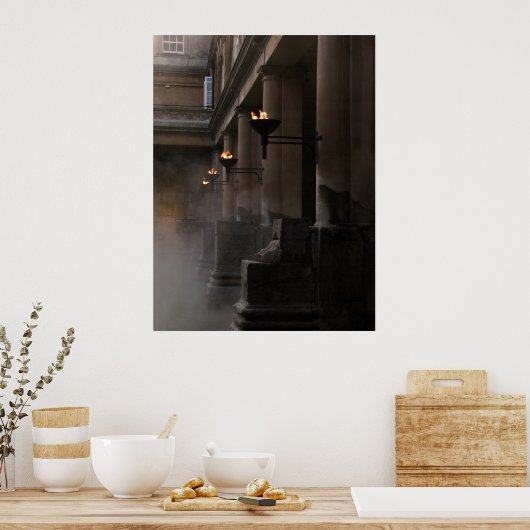 ローマ風呂 ポスター (キッチン)