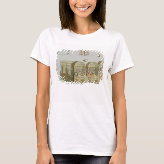 ローマ風呂「国の歴史」プレート Tシャツ (正面)
