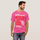 ローマ109イエスは主である Tシャツ (正面フル)