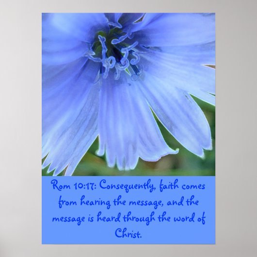 ローマ10:17 ポスター (正面)