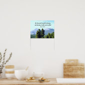 ローマ10:17 ポスター (キッチン)