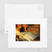 ローマ10:17 ポストカード (正面/裏面)