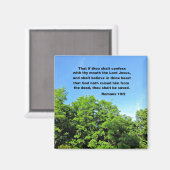 ローマ10:9 マグネット (正面/裏面)