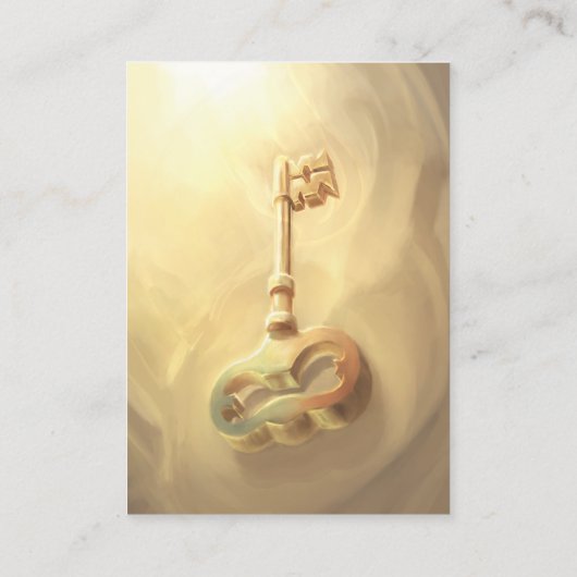 ローマ10:9-10 KJVカード 名刺 (裏面)