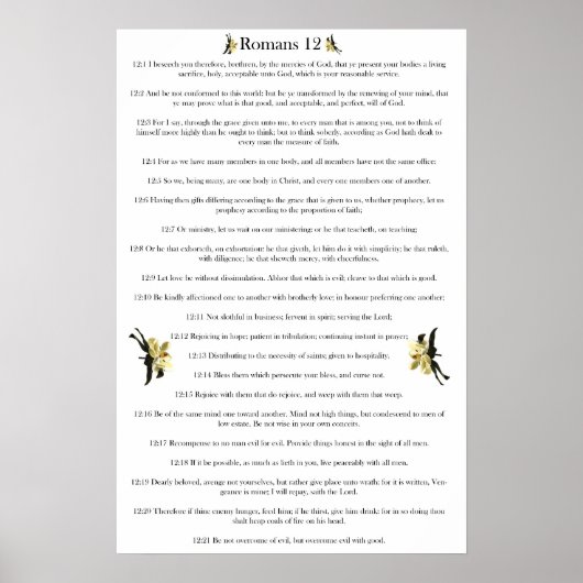 ローマ12 ポスター (正面)