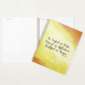 ローマ12:12希望の中で喜びなさいキリスト教の聖書 プランナー手帳 (ディスプレー)