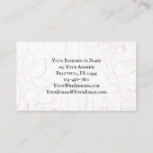 ローマ12:12希望の中で喜ぶバイブル念珠クロス 名刺 (裏面)