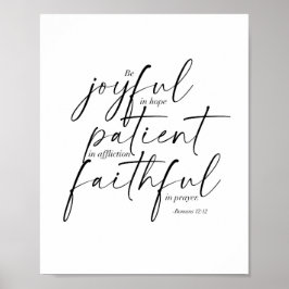 ローマ12:12 ポスター