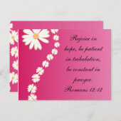 ローマ12:12 ポストカード (正面/裏面)