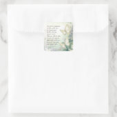 ローマ12:2この世の聖書に従うな スクエアシール (バッグ)