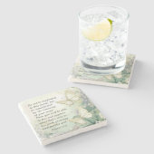 ローマ12:2この世の聖書に従うな ストーンコースター (横)