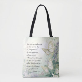 ローマ12:2この世の聖書に従うな トートバッグ