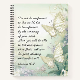 ローマ12:2この世の聖書に従うな ノートブック