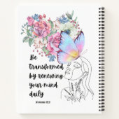 ローマ12:2ノート ノートブック (裏面)