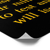 ローマ12:2神の光がイエスを取り囲む ポスター (角)