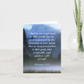 ローマ12:2 カード (正面)