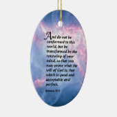 ローマ12:2 セラミックオーナメント (右)