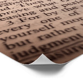 ローマ12:2 [プリント] ポスター (角)