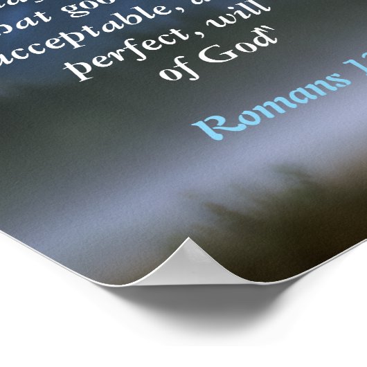 ローマ12:2 ポスター (角)