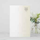 ローマ12:2 便箋 (スタンド正面)