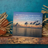 ローマ13:12 フォトプラーク (側面)