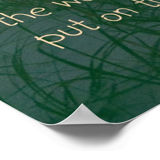 ローマ13:12 ポスター (角)