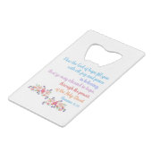 ローマ15バイブル・バースデザイン クレジットカード栓抜き (裏面アングル)