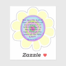 ローマ15:13カスタムビニールのシール