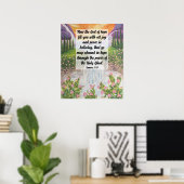 ローマ15:13ポスター ポスター (ホームオフィス)