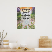 ローマ15:13ポスター ポスター (キッチン)