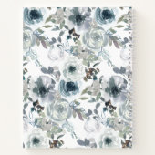 ローマ15:13希望の神、フローラ ノートブック (裏面)