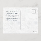 ローマ15:13希望の神、フローラ ポストカード (裏面)