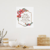 ローマ15:13希望の神 ポスター (キッチン)