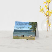 ローマ15:13 カード (黄色い花)