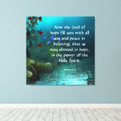 ローマ15:13 キャンバスプリント (インサイチュ (ウッドフロア))