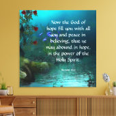 ローマ15:13 キャンバスプリント (インサイチュ (リビング))