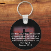 ローマ15:13 キーホルダー (正面)