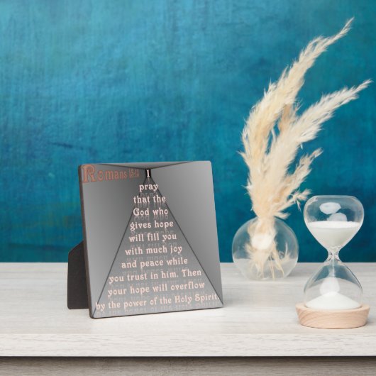 ローマ15:13 フォトプラーク (インサイチュ)