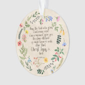 ローマ15:5聖書の聖句のイメージ オーナメント (正面)